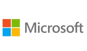 A picture of the microsoft logo.