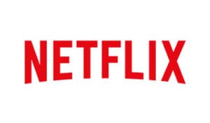 A red netflix logo is shown.